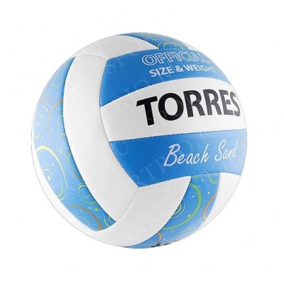 Мяч волейбольный TORRES Beach Sand Blue, р.5
